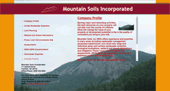 Desktop Screenshot of mountainsoils.com